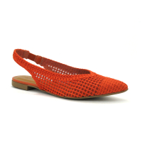 Valentina 373252-3 Rusty - Chaussure plate bride arriere - orange