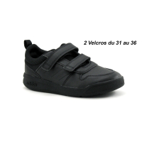 Adidas TENSAUR C Noir - EF1094 Noir - Basket velcro