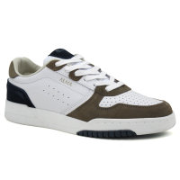 Alma Planet CAMERON Taupe - Blanc - Sneakers Homme