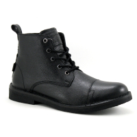 Levis TRACK Leather full black - 228755 - Boots noires Homme