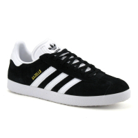 Adidas GAZELLE BB5476 Black White - Basket noire et blanche Homme