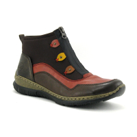 Rieker N3277-25 - Marron et multicolore - Boots Femme