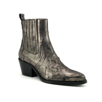 Casta DAWN CT106170 Luna - Boots santiag Femme argent metallic