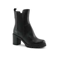 Lily Mood FLOW Noir - P663601 - Boots noires talon epais