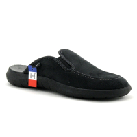 Fargeot WALLABY Anthracite - Pantoufle mule confort Homme