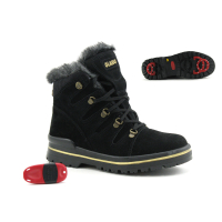 Olang GRETA OC Noir Or - Boots neige crampons