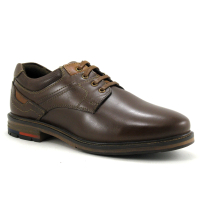 Broker and Co 84503 - Chaussure a lacet Homme en cuir marron