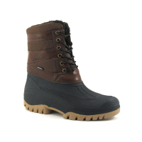 Lico 710230 FENNA  - Marron - Noir - Boots neige Homme avec lacets