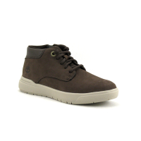Timberland SENECA BAY Leather chukka dark brown - Chaussure montante Garcon