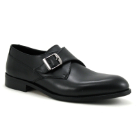 Hold Shoes 244P-001 Black - Chaussure habillee noire Homme avec boucle