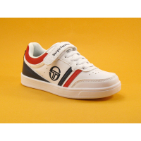 Sergio Tacchini COBY Blanc Rouge - Basket mode Homme