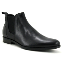 Broker and Co GULF SS2 I0188 02 Noir - Boots Chelsea Homme cuir noir