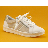 Remonte D5827-90 Blanc Rose - Sneakers mode Femme