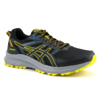 Asics TRAIL SCOUT 2 Black Golden yellow - Basket trail Homme