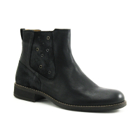 Kickers SMAD Noir 654750-30 - Boots Femme