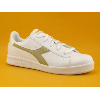 Diadora GAME 872730-40-31 White Gold - Sneakers blanche et or
