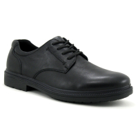 G Comfort 98913 Black - Chaussure derby Homme en cuir noir