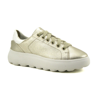 Geox SPHERICA - D45TCC - Gold Optic white - Sneaker Femme