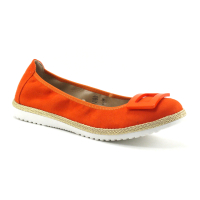 Dees Shoes MEDONI Orange - Rectangle dessus - Ballerine