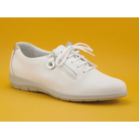 Suave OXFORD 6657DT White Ghost - Chaussure basse blanche - Femme