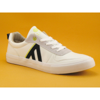 Alma Planete NO PERF BASSO White - Sneakers blanches Homme
