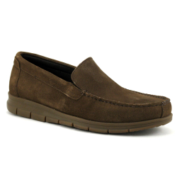 G Field 43301 Taupe - Mocassin Homme marron fonce