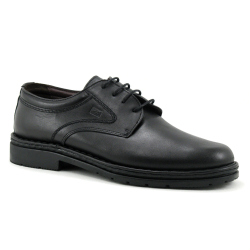 Fluchos GALAXI 3120 Noir - Chaussure derbi Homme en cuir noir