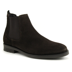 Hold Shoes 257C Brown - Boots Chelsea Homme marron fonce