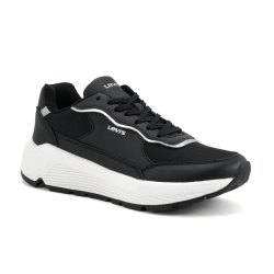 Levis WING 235430-EU-605 Black - Sneaker plateforme noire