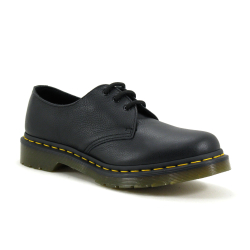 Dr Martens 1461 Black Virginia 25256001 - Chaussure basse noire