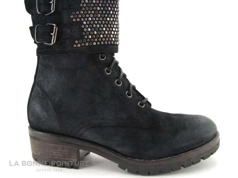 Tiltoa Khrio 24529EB metal black boots 5