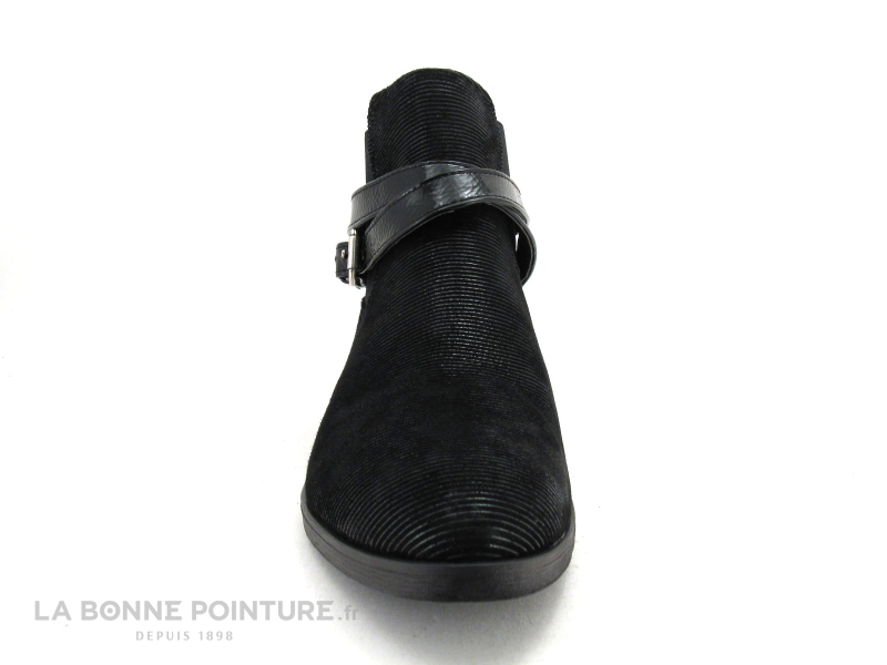 Fantasy Boots Femme Noir rayé Verni 183-111 2