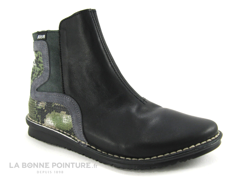 Alce Shoes Boots Noir Gris 8681 1