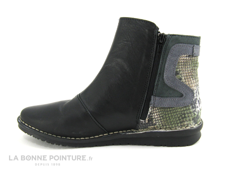 Alce Shoes Boots Noir Gris 8681 3