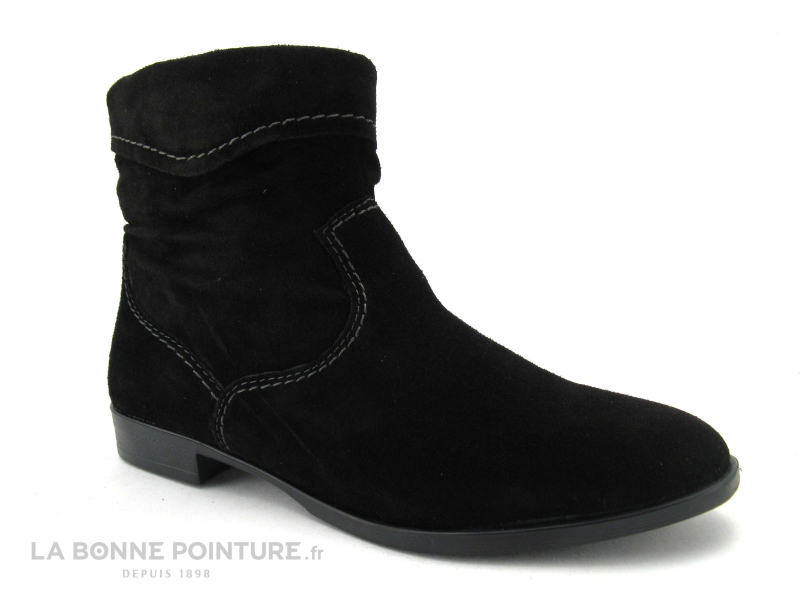Tamaris Boots Noir Velours 25005-25 1