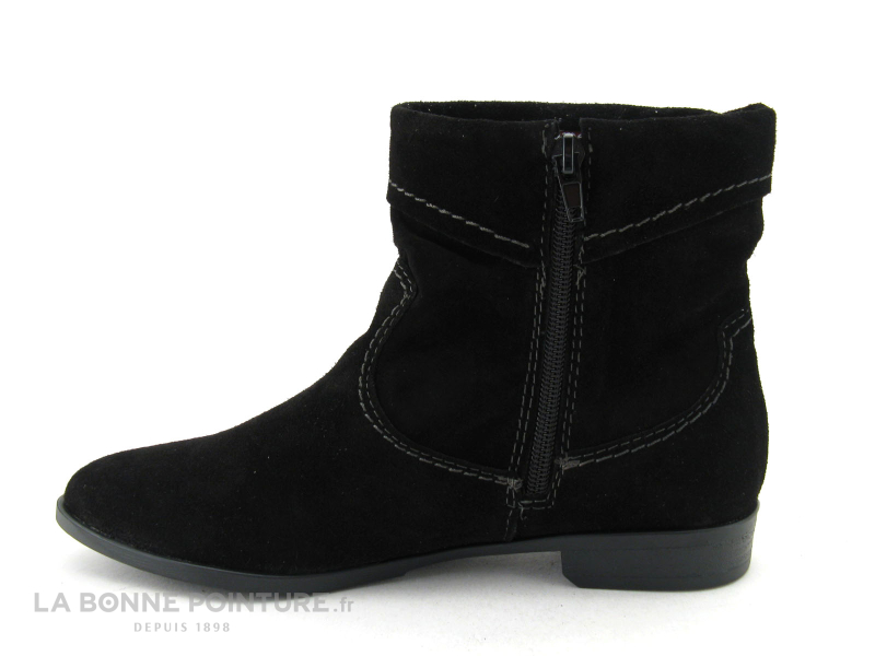 Tamaris Boots Noir Velours 25005-25 3
