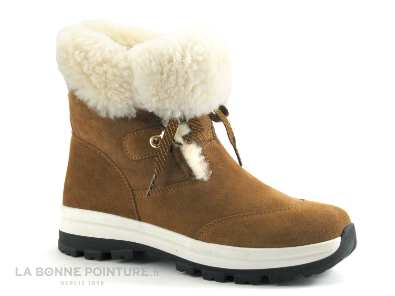 Achat chaussures Olang Femme Boots, vente Olang LAPPONE Cuoio - Bottine fourree  Femme marron