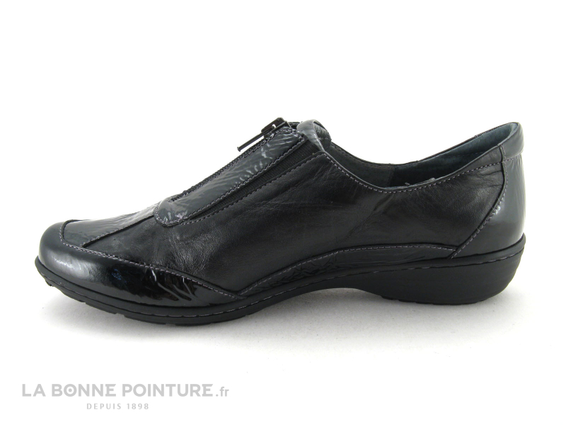 Geo Reino Fadette chaussure basse noire et vernie 3