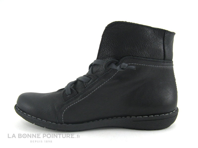 Jungla Boots 5217 Noir elastique gris 3