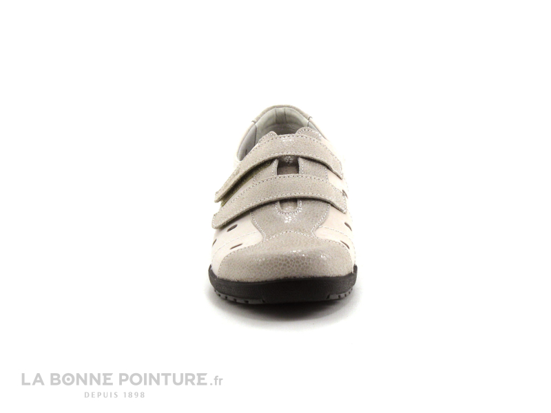 Suave 8017 PT Almond Natural - Chaussure confort velcro 2