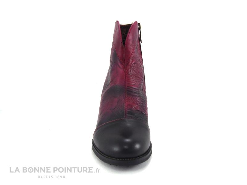 Laura Vita Albane 03 Noir Rose Boots 2