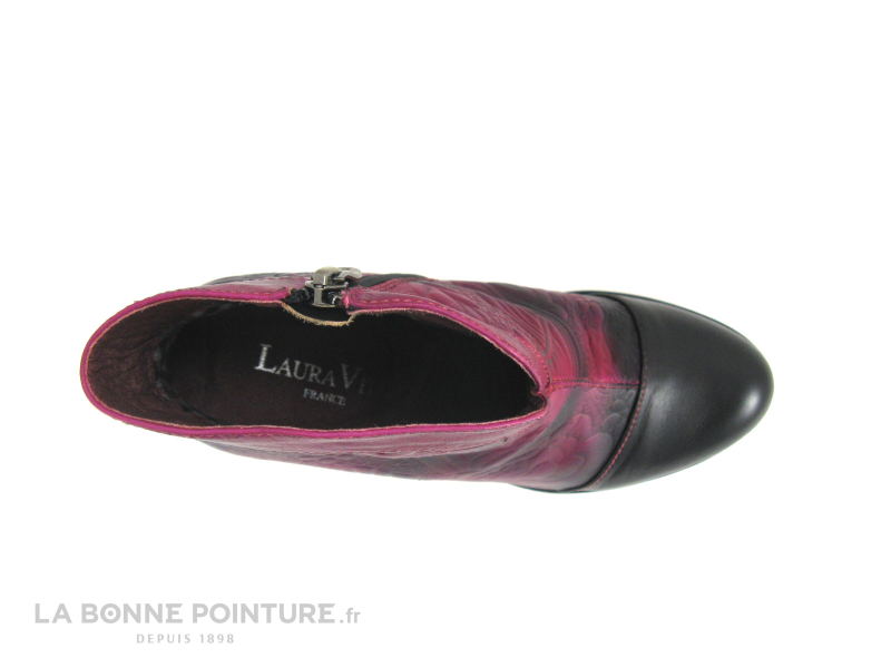 Laura Vita Albane 03 Noir Rose Boots 6