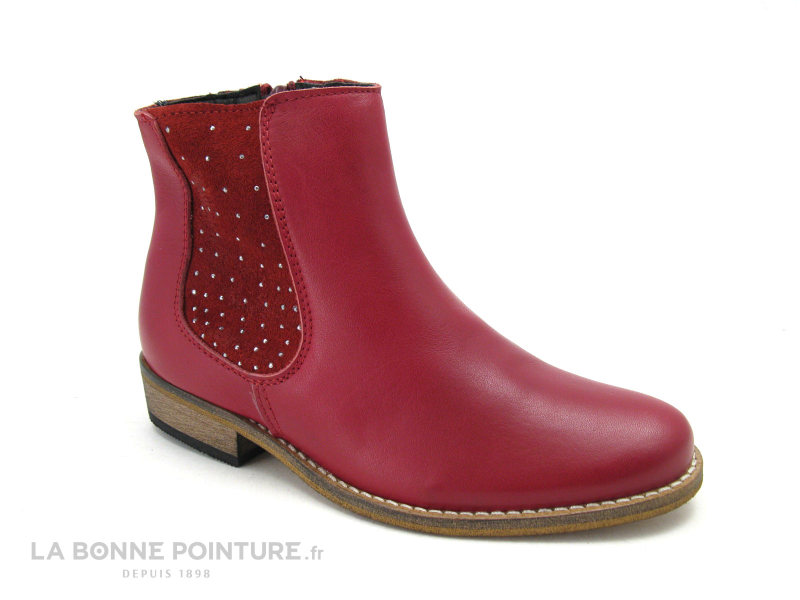 Onky Boots fille Rouge 32448 5