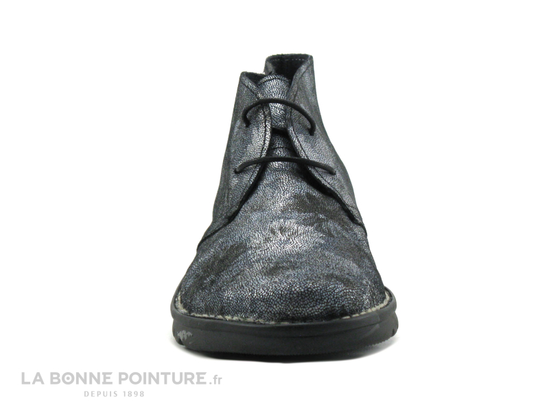 Alce Shoes 8617 Fleurs Noir - Chaussure montante 2