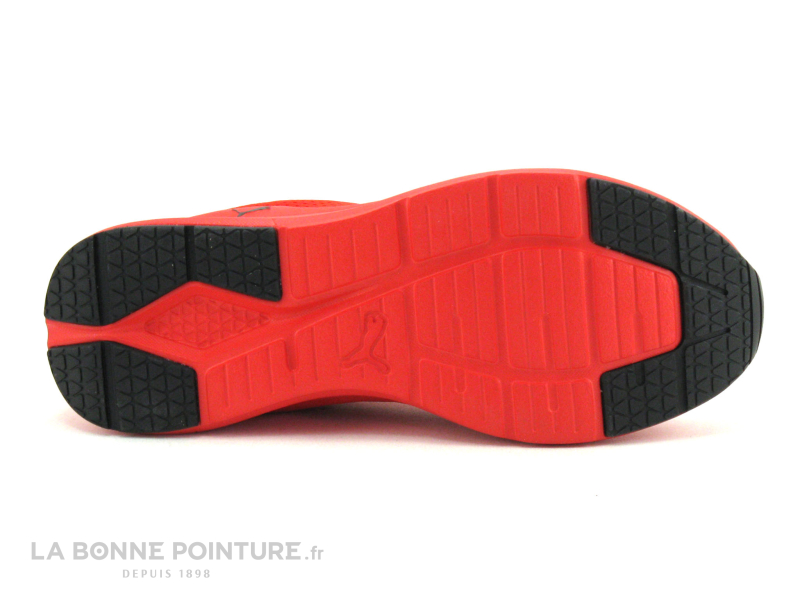Puma WIRED RUN red - Basket rouge avec large elastique JR 7