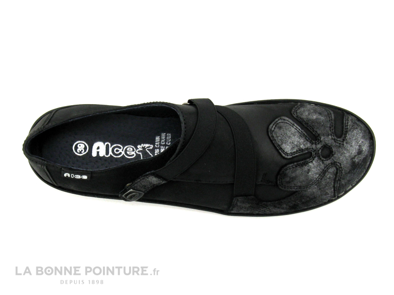 Alce Shoes 5813 fleur noir 6