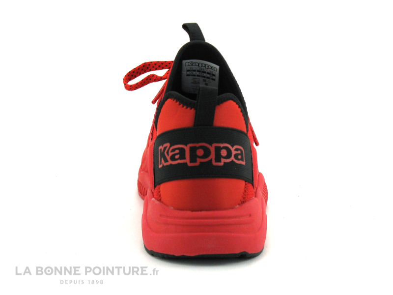 Kappa SAN PUERTO 36161RW S03 Red Black - Basket rouge Homme 4
