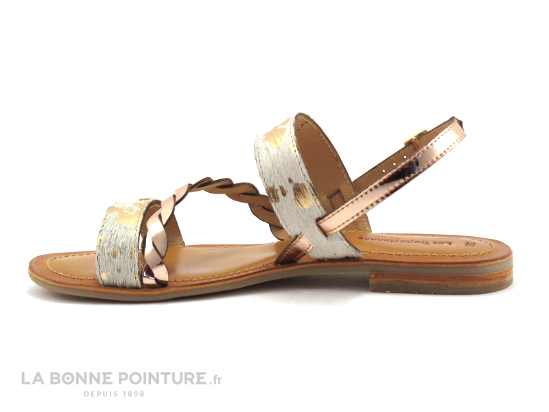 Tropeziennes BALET Or Rose - 11580 -  Sandale Femme 3