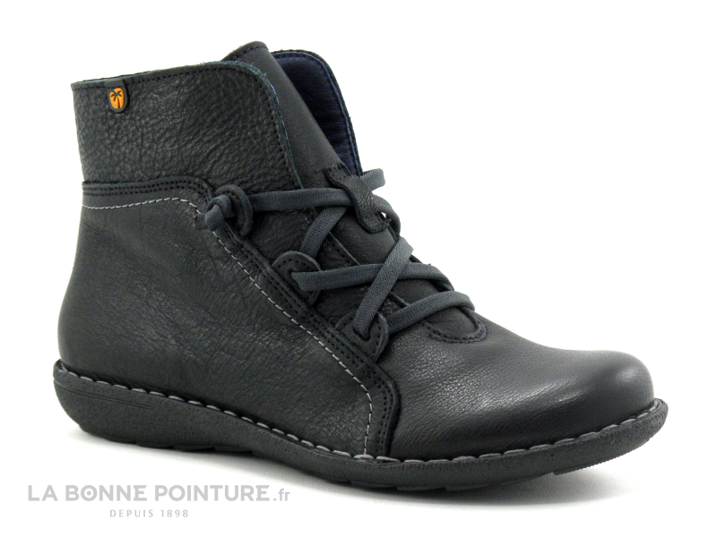 Jungla Boots 5217 Noir elastique gris 1