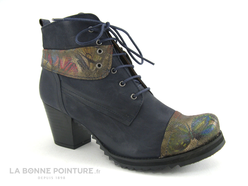 Libre comme l'Air ANABEL Mogano Jean Boots 1